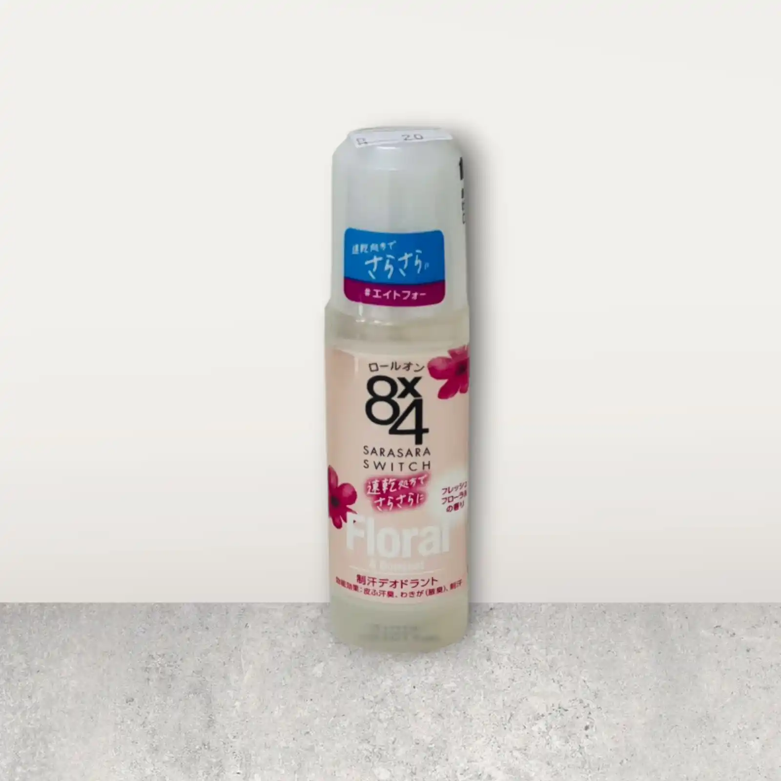 Kao 8x4 Sarasara Switch Antiperspirant Roll-On - Floral Bouquet Scent